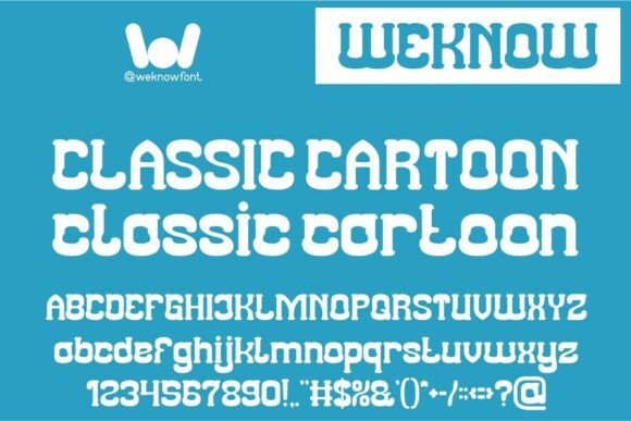 Bring Back the Golden Age with Classic Cartoon Font