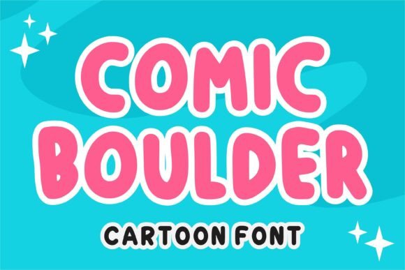 Comic Boulder: A Bold and Playful Cartoon Font for Creative Projects