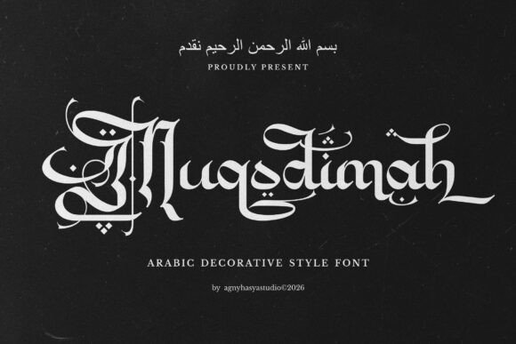 Discover the Elegance of Muqodimah Font