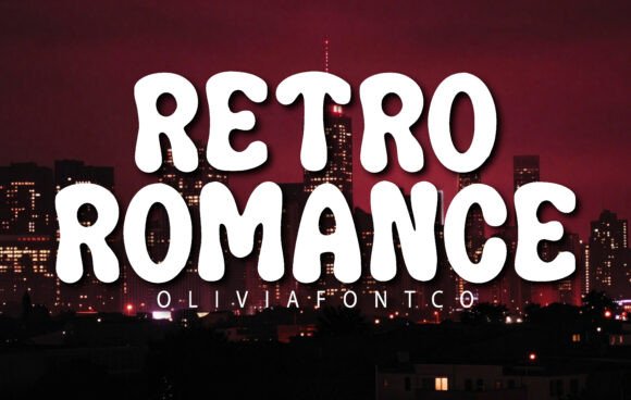Discover the Groovy Charm of Retro Romance Font