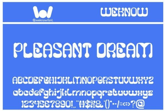Discover the Versatile Elegance of Pleasant Dream Font