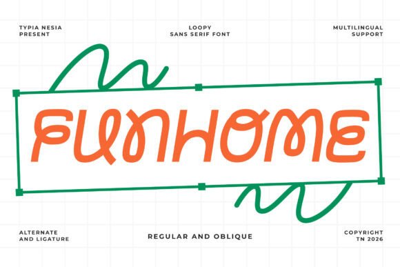 Embrace Creativity with Funhome: A Font That Brings Your Designs to Life