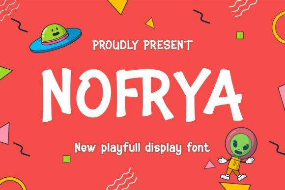 Embracing Elegance and Playfulness: Why Nofrya Display Font is a Game-Changer for Modern Design