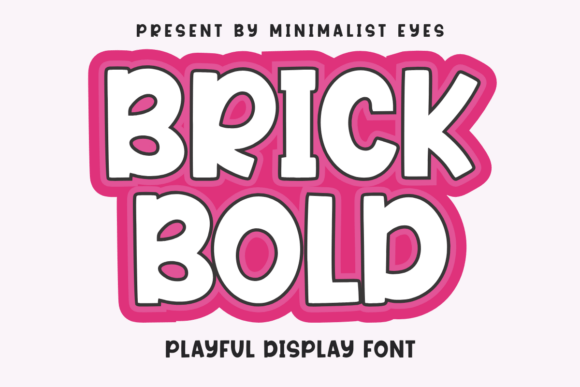 Inject Energy with Brick Bold Font