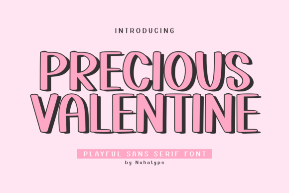 Precious Valentine: A Modern and Playful Font for All Your Romantic Designs