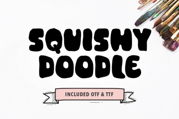 Squishy Doodle: A Playful Typography Gem