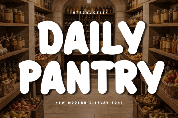 The Ultimate Bold Staple: Daily Pantry Font