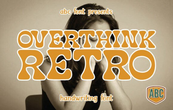 Unleashing Creativity with Overthink Retro: A Vibrant Font for Modern Design